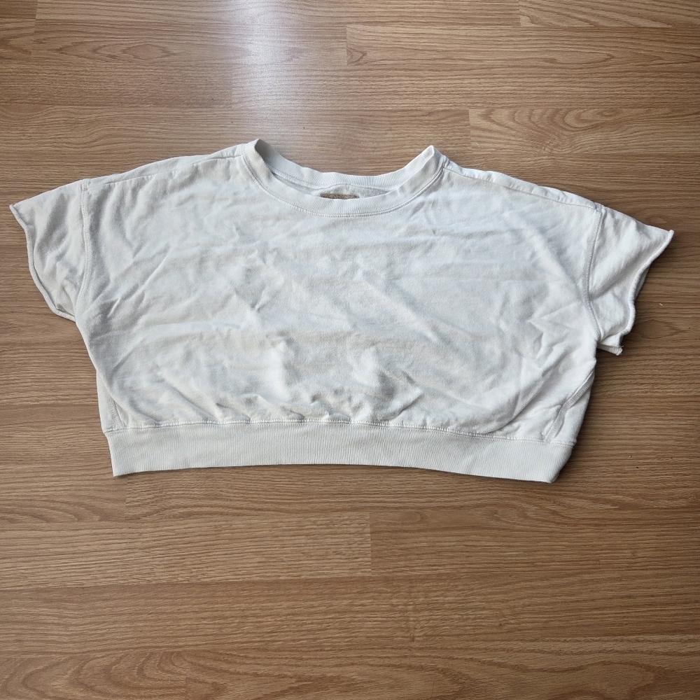 HARLOW White Crop Top
